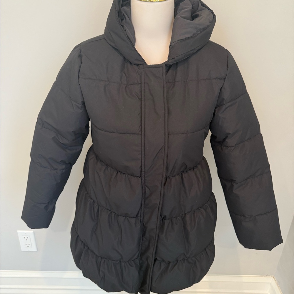 Black Kids Puffer Jacket